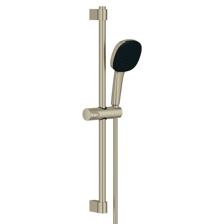 Grohe Tempesta Square 110 24In Shower Rail Set, 3-Spray  In Brushed Nickel 26906EN2